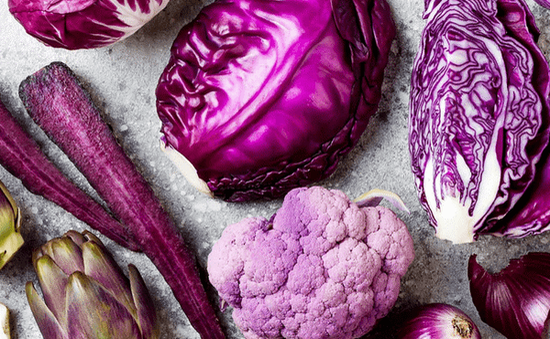 Thực phẩm màu tím có lợi nhiều mặt cho sức khỏe như thế nào?
