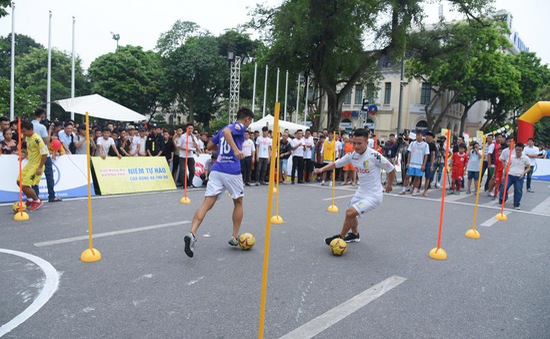 Lễ hội bóng đá Street Football 2018 sẽ diễn ra ở phố đi bộ hồ Hoàn Kiếm