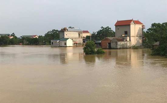 Khắc phục tình trạng ngập lụt tại Chương Mỹ, Hà Nội