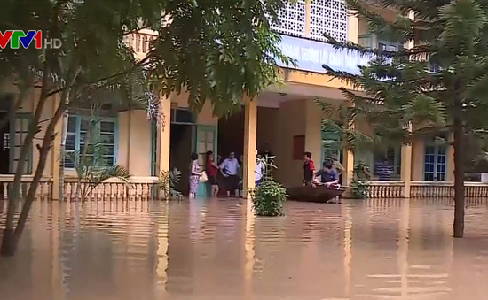 Nước trên các sông chính tại Thanh Hóa tiếp tục dâng cao