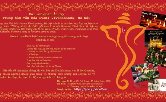 Lễ hội Ganesha – Đậm đà bản sắc Ấn Độ giữa lòng Hà Nội