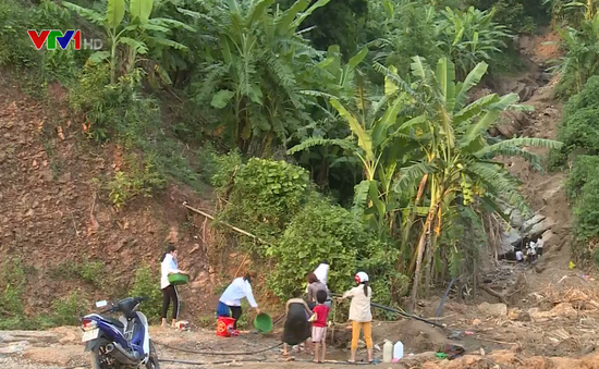Mường Lát (Thanh Hóa) thiếu nước sinh hoạt sau mưa lũ