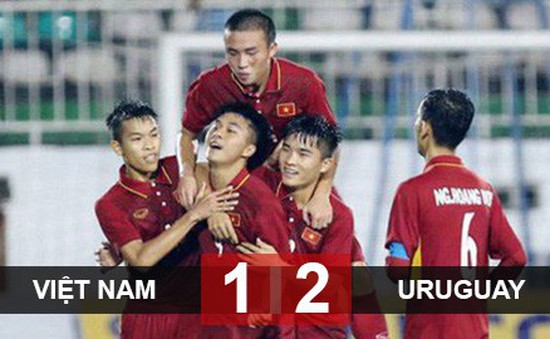 Thua ngược U19 Uruguay, U19 Việt Nam xếp thứ ba tại Giải Tứ Hùng 2018