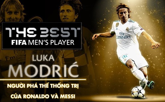 [INFOGRAPHIC] Luka Modric - người phá thế thống trị của Ronaldo và Messi