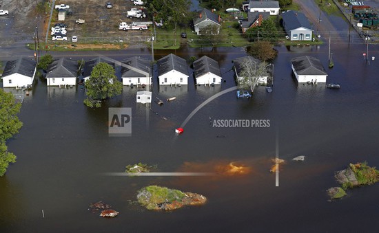 90% người dân Georgetown, Mỹ được yêu cầu di dời do lụt sau bão Florence