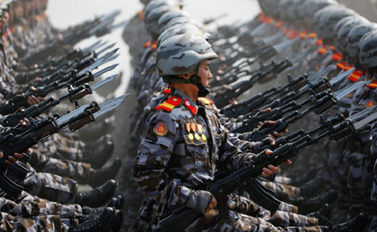 Triều Tiên chuẩn bị diễu binh quy mô lớn trước thềm Thế vận hội mùa Đông