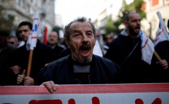 Đình công lớn tại Hy Lạp phản đối cải cách của chính phủ