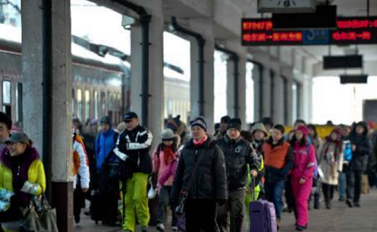 Trung Quốc: Gần 3 tỷ lượt hành khách đi lại vào dịp Tết Nguyên đán 2018