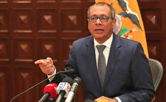 Ecuador bãi chức Phó Tổng thống Jorge Glas vì tham nhũng