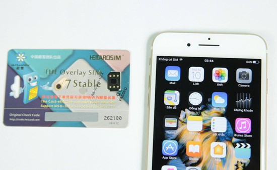 SIM ghép "thần thánh" lại bị khóa, thị trường iPhone khóa mạng lao đao