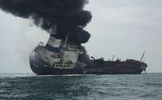 Cháy tàu chở dầu Việt Nam tại Trung Quốc: Vụ nổ bắt nguồn từ một khoang chứa hàng hóa