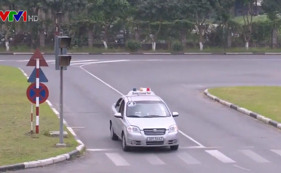 Giám sát thi sát hạch lái xe qua hệ thống camera trực tuyến