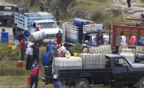 Mexico thiếu cung ứng xăng tạm thời