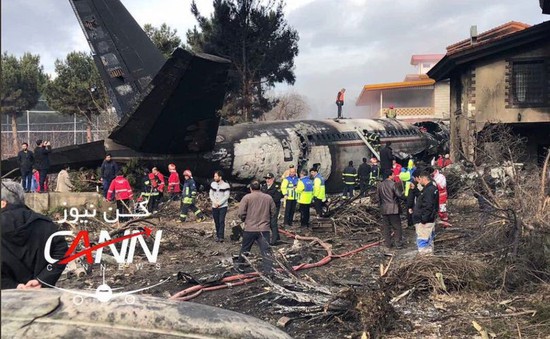 Tai nạn máy bay chở hàng ở Iran, 15 người trên máy bay thiệt mạng