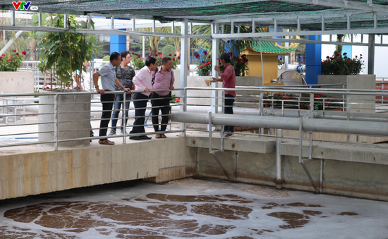 Cận cảnh nhà máy xử lý nước thải công nghệ Việt Nam đầu tiên trong khu công nghiệp
