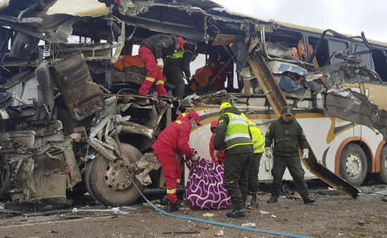 Tai nạn xe bus thảm khốc ở Bolivia, 22 người thiệt mạng
