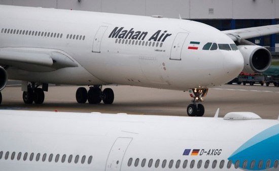 Đức cấm máy bay Iran bay vào không phận