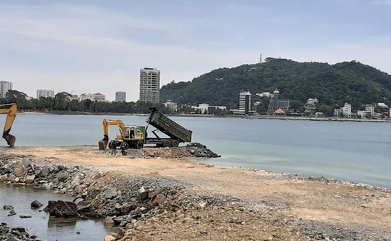 Họp báo thông tin về dự án lấp biển làm thủy cung tại tỉnh Bà Rịa - Vũng Tàu