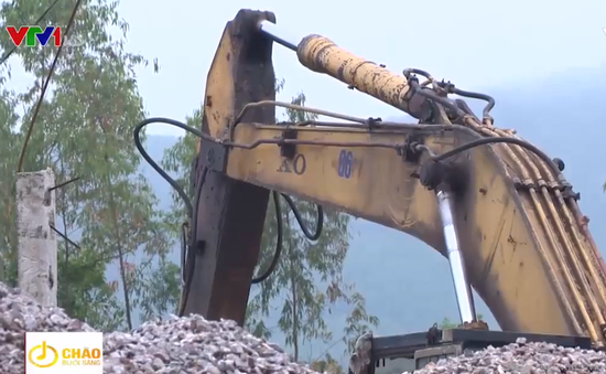 Người dân Bắc Giang sống bất an vì mỏ đá nổ mìn gây lún nứt nhà