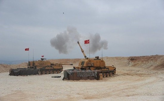 Quân đội Mỹ ở Syria bị trúng pháo kích của Thổ Nhĩ Kỳ