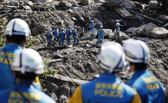 Nhật Bản nỗ lực tìm kiếm người mất tích trong bão Hagibis