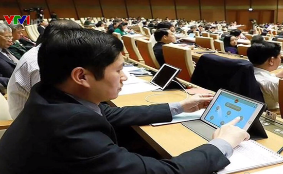Tiếp tục triển khai phần mềm hỗ trợ tại Kỳ họp thứ 8, Quốc hội khóa XIV