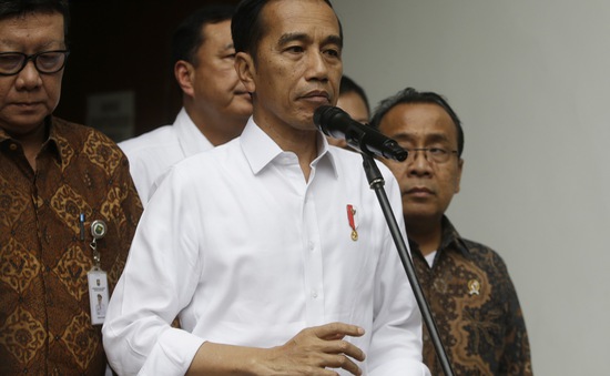 Tổng thống Indonesia tuyên thệ nhậm chức