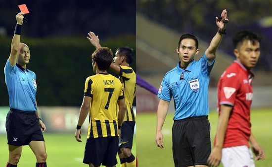 Hai trọng tài người Singapore điều khiển ở vòng 26 V.League 2019