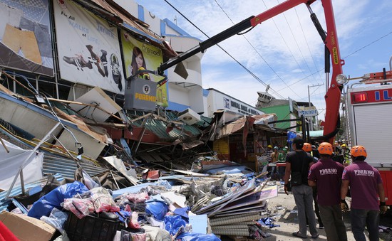 Lại xảy ra động đất tại Philippines, ít nhất 5 người thiệt mạng