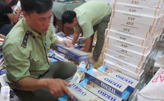 Thu giữ hơn 4.300 gói thuốc lá nhập lậu tại Long An
