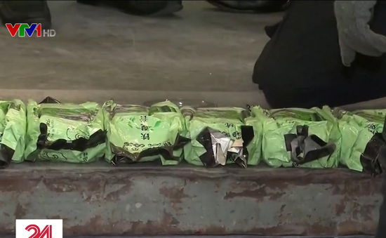 Cảnh sát Thái Lan phát hiện 200kg ma túy đá giấu trong thiết bị tập thể dục