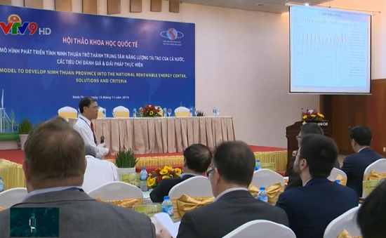 Hội thảo quốc tế "Phát triển Ninh Thuận trở thành trung tâm năng lượng tái tạo cả nước”