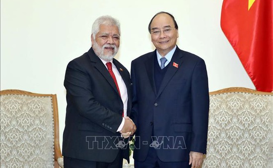 Thủ tướng Nguyễn Xuân Phúc tiếp Đại sứ Venezuela