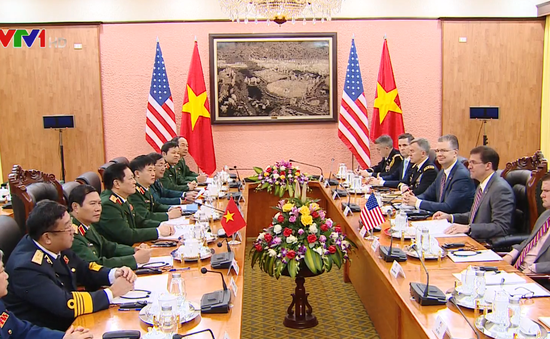 Bộ trưởng Bộ Quốc phòng Việt Nam hội đàm với Bộ trưởng Bộ Quốc phòng Mỹ