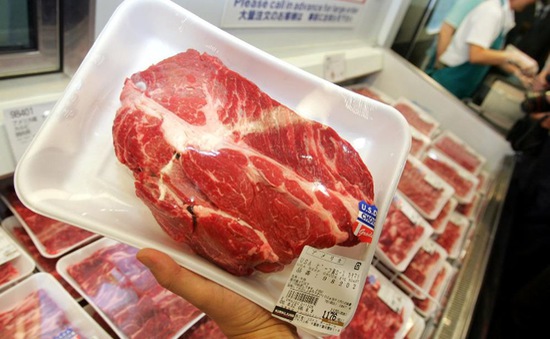 Châu Âu cho phép tăng nhập khẩu thịt bò Mỹ từ năm 2020