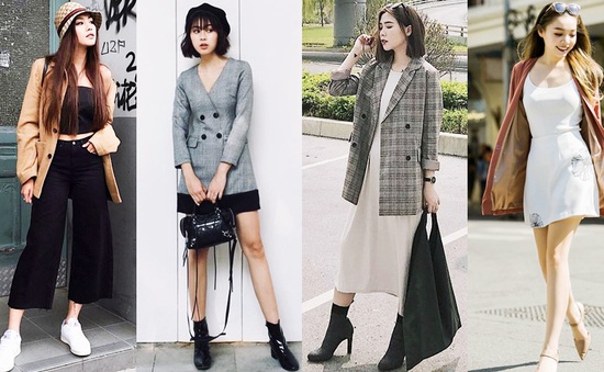 Áo blazer là gì Cách phối blazer và chân váy chuẩn fashionista