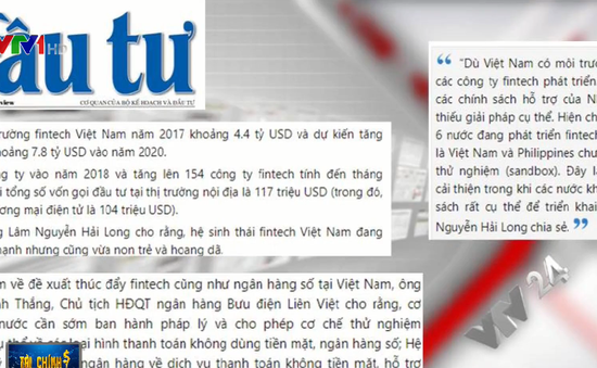 Fintech Việt Nam phát triển mạnh nhưng… "hoang dã”