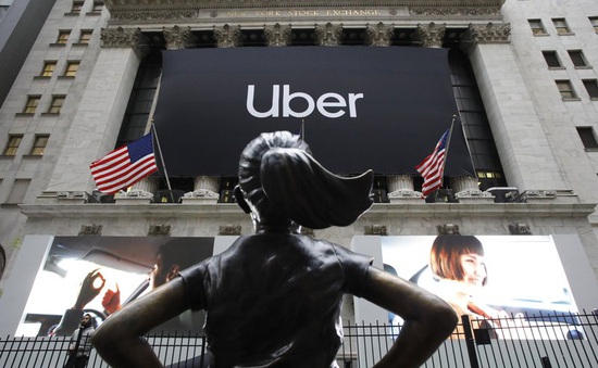 Cổ phiếu Uber giảm xuống mức thấp kỷ lục