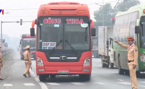 Kiểm soát chặt chẽ hoạt động vận tải bằng xe khách tại Ninh Bình