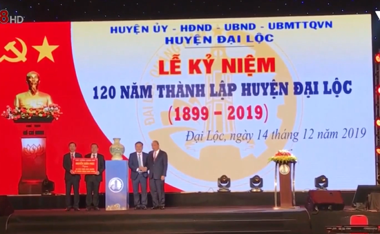 Kỉ niệm 120 năm ngày thành lập huyện Đại Lộc