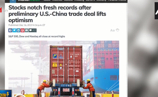 Phía sau thỏa thuận thương mại Mỹ - Trung và phản ứng của thị trường