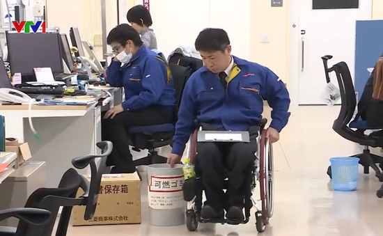 Nhật Bản hỗ trợ việc làm cho người khuyết tật