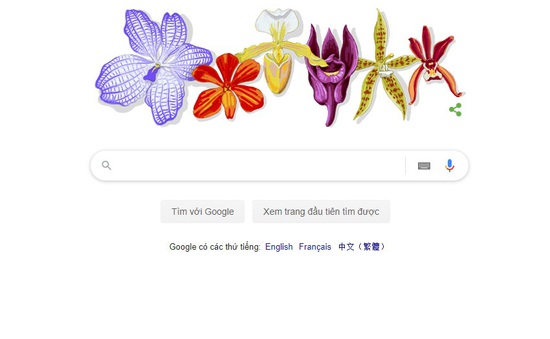 Google vinh danh "cha đẻ" của hoa lan Thái Lan