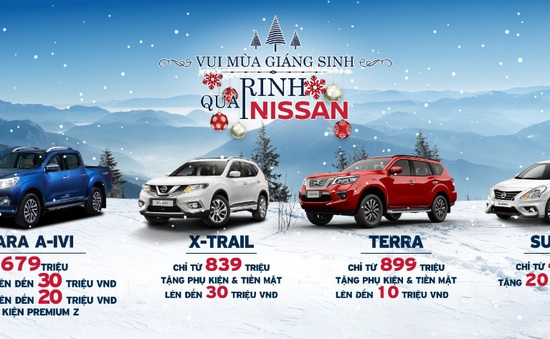 Nissan Việt Nam ưu đãi cho khách hàng mua xe dịp cuối năm
