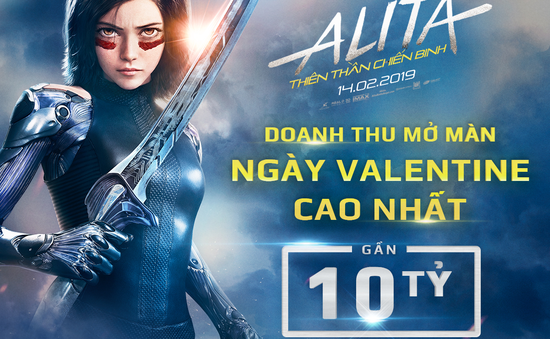 "Alita: Battle Angel" có doanh thu mở màn ngày Valentine cao nhất tại Việt Nam