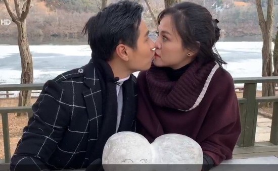 MC Nguyên Khang hôn My "sói" trên đảo Nami lãng mạn của Hàn Quốc