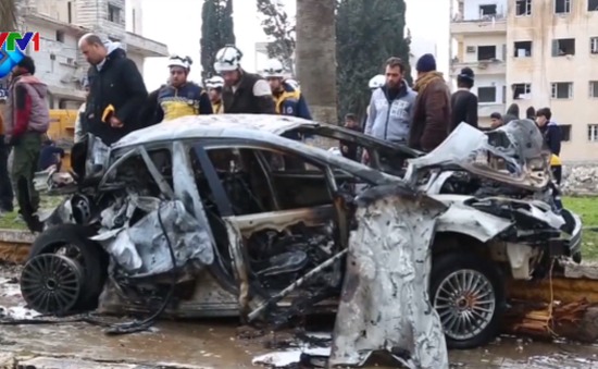 Đánh bom kép tại thành phố ở Syria, ít nhất 15 người thiệt mạng