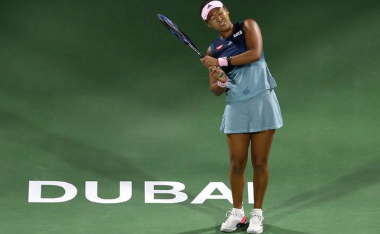 Dubai mở rộng 2019: Naomi Osaka nhận thất bại trận đầu tiên ở ngôi vị số 1 thế giới