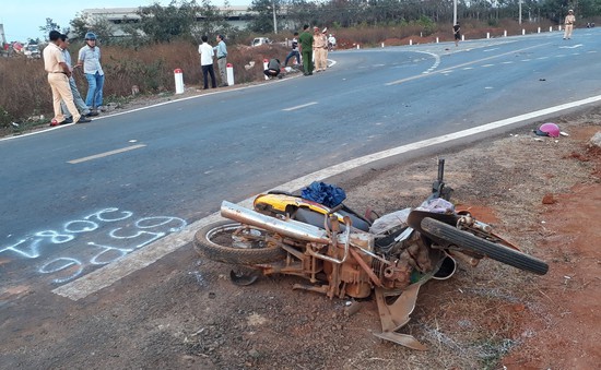 Tai nạn giao thông tại Gia Lai, 3 người trong một gia đình tử vong