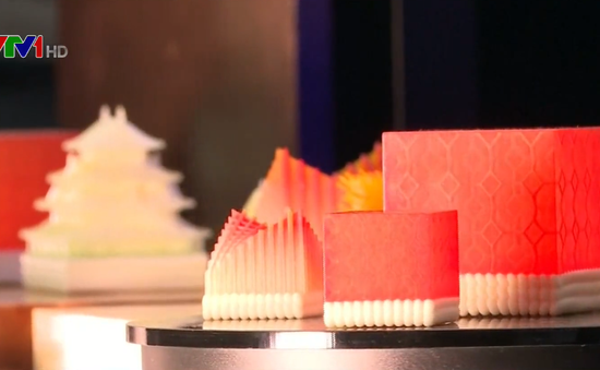 Độc đáo sushi làm từ công nghệ 3D